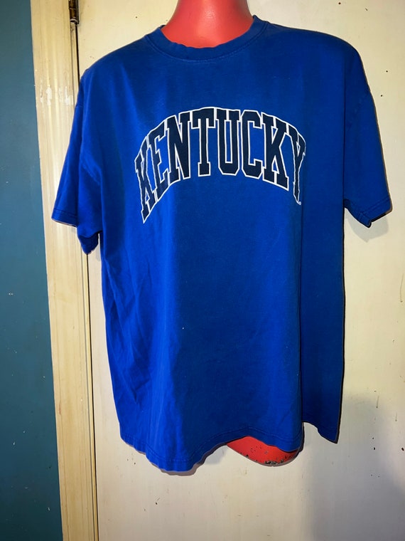 Vintage Kentucky Shirt. Blue Kentucky T-Shirt. 19… - image 1