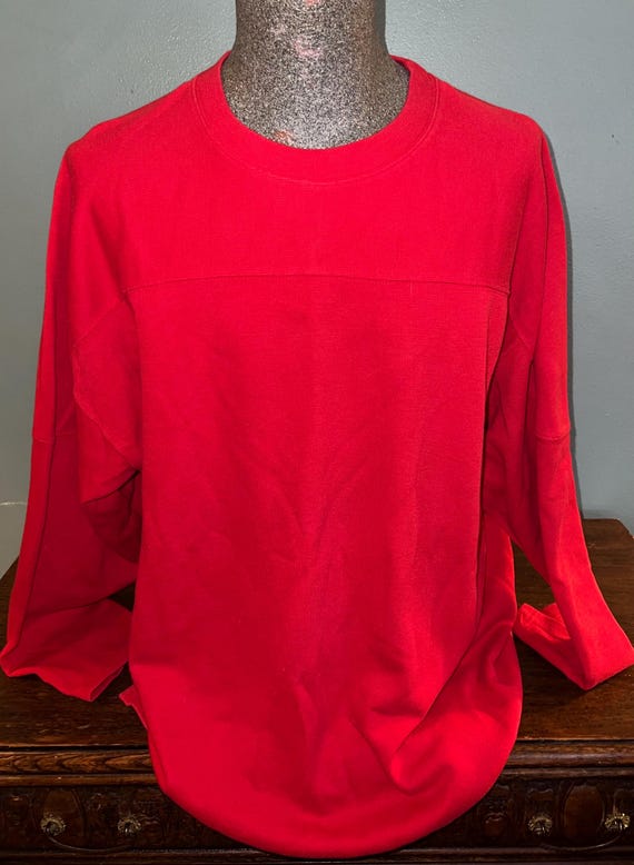 Vintage 90's Red Champion Sweatshirt, Size XL