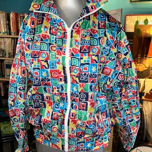 Vintage 1970s White Stag Windbreaker Jacket / 80s / Athletic