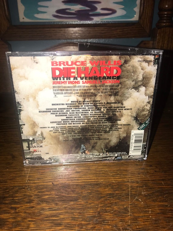 Vintage Die Hard Soundtrack CD, Die Hard With A Vengeance - Etsy