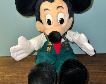 Vintage 1990’s Walt DisneyWorld German Mickey Mouse Plushie
