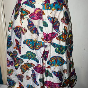 Vintage Woman&#39;s Long Shorts With Awesome Butterfly Design