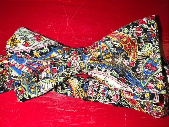 Vintage Lord West Cummerbund and Bow tie Set. Bea… - image 3