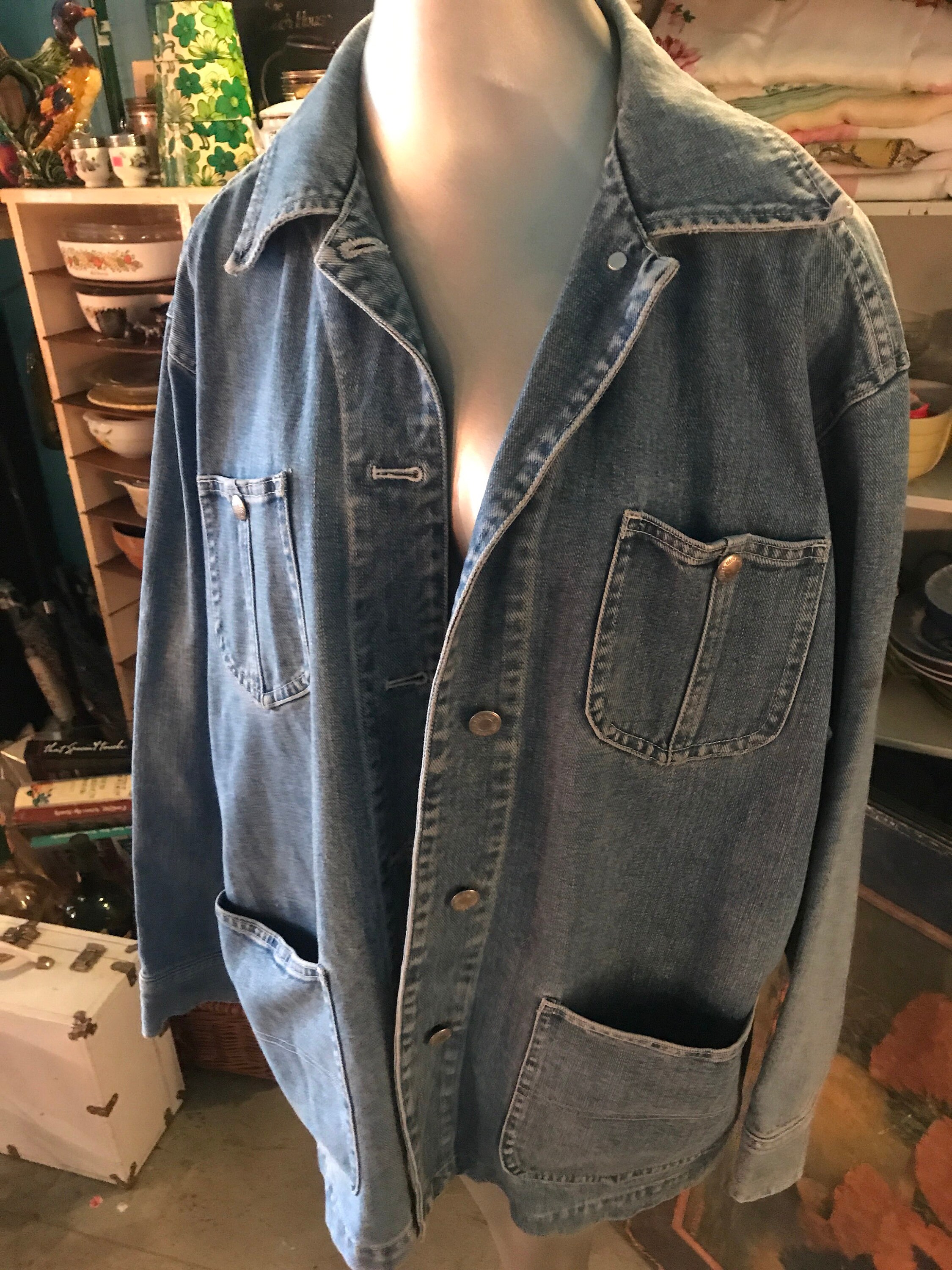 Vintage Jean Jacket. Jones New York Jean Jacket. Denim Jacket. 1990's Jean Jacket.