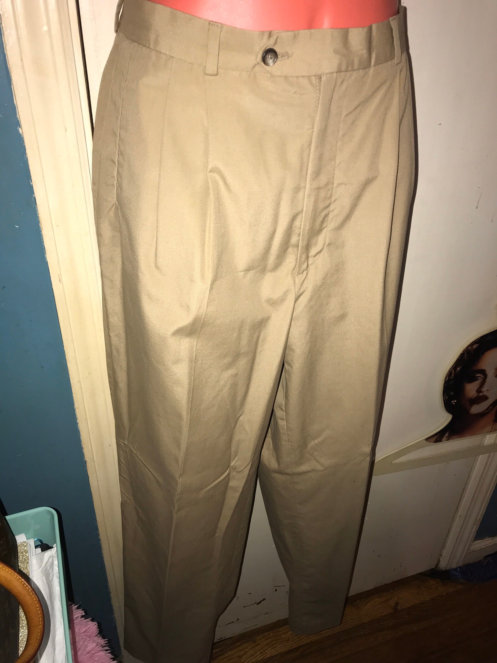 Vintage Womens Lands End Khaki Pants. Lands End Khaki Pants. Etsy