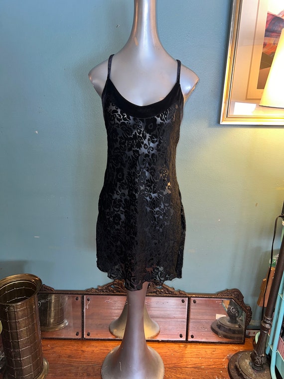 Vintage 1990’s Black Victorias Secret Nightie. She