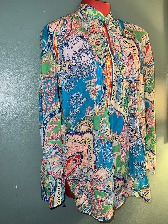 Women’s Ralph Lauren Tunic. Colorful Long Tunic S… - image 4