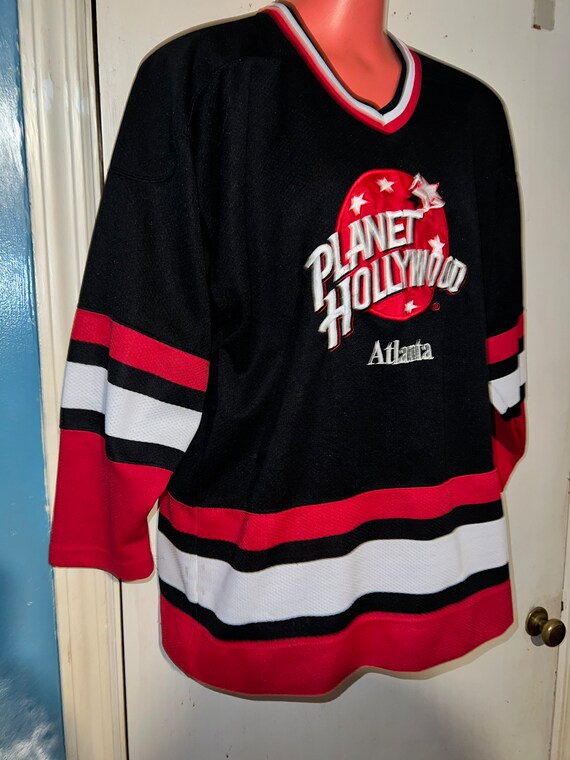 Vintage 90's Planet Hollywood Atlanta Jersey. Pla… - image 3