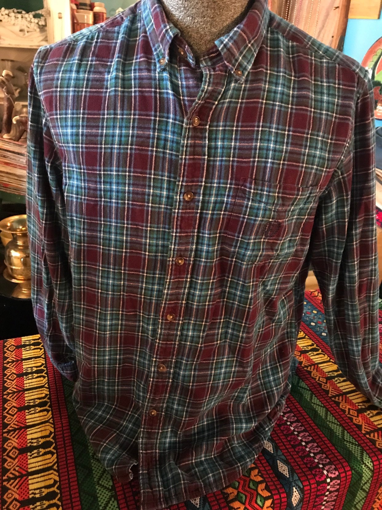 chaps ralph lauren button up