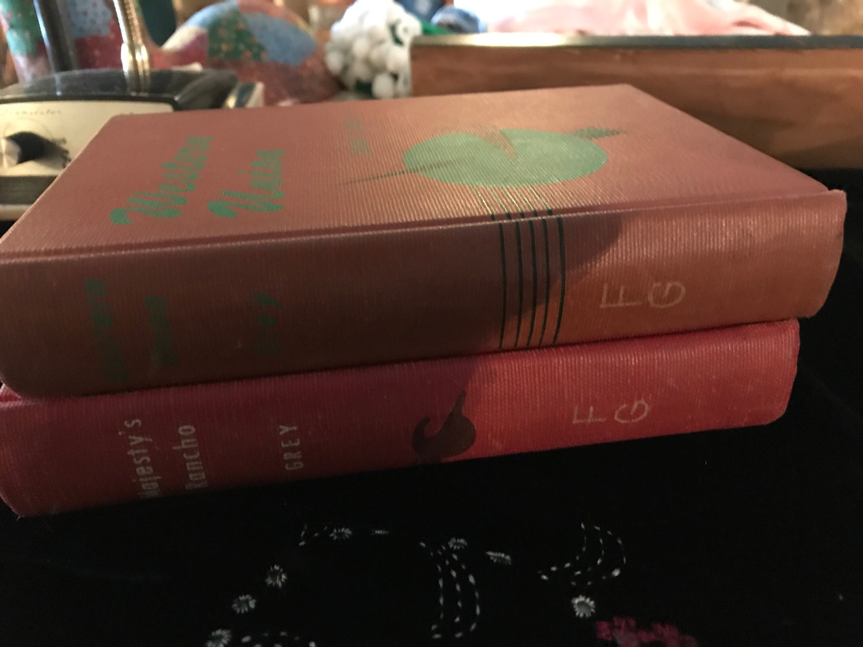 Vintage Zane Grey Books. Vintage Westerns. Zane Grey Western Books