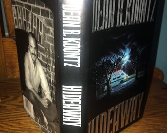 Vintage Paperback Book Dean Koontz Hideaway - 1992