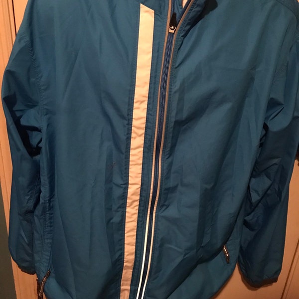 Vintage Nike Windbreaker Jacket. Men's Nike Windbreaker Jacket. Nike Windbreaker. Blue Nike Windbreaker. Size Extra Large