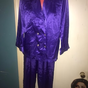 Vintage 90’s Purple Victorias Secret Pajamas. Size Petite Small