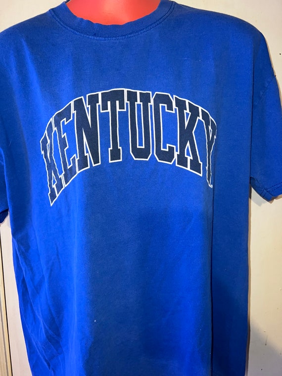 Vintage Kentucky Shirt. Blue Kentucky T-Shirt. 19… - image 2