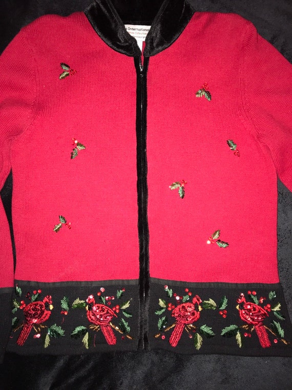 Ugly Christmas Sweater. Vintage Ugly Christmas Sw… - image 1