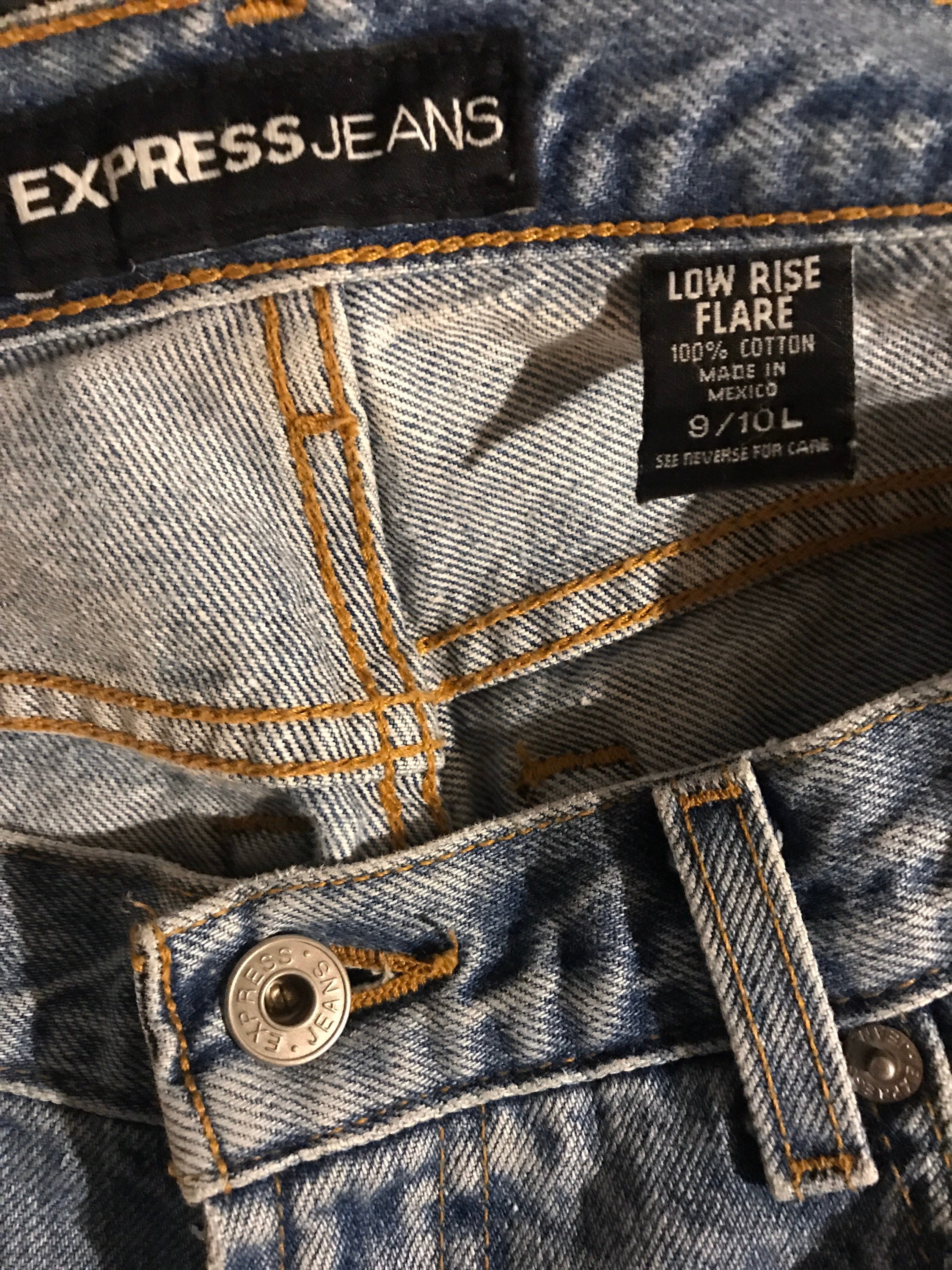 Vintage Express Jeans. 90's Express Denim Jeans. Express Blue Jeans ...