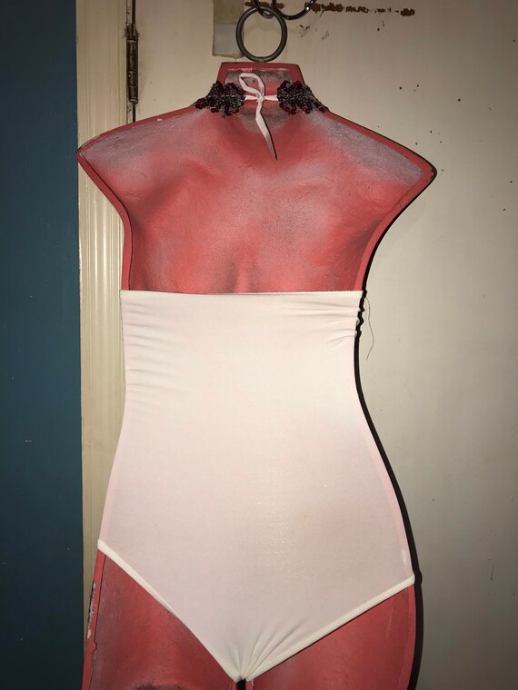 Vintage 1960’s Sequin Silver and Red Tap Costume.… - image 7