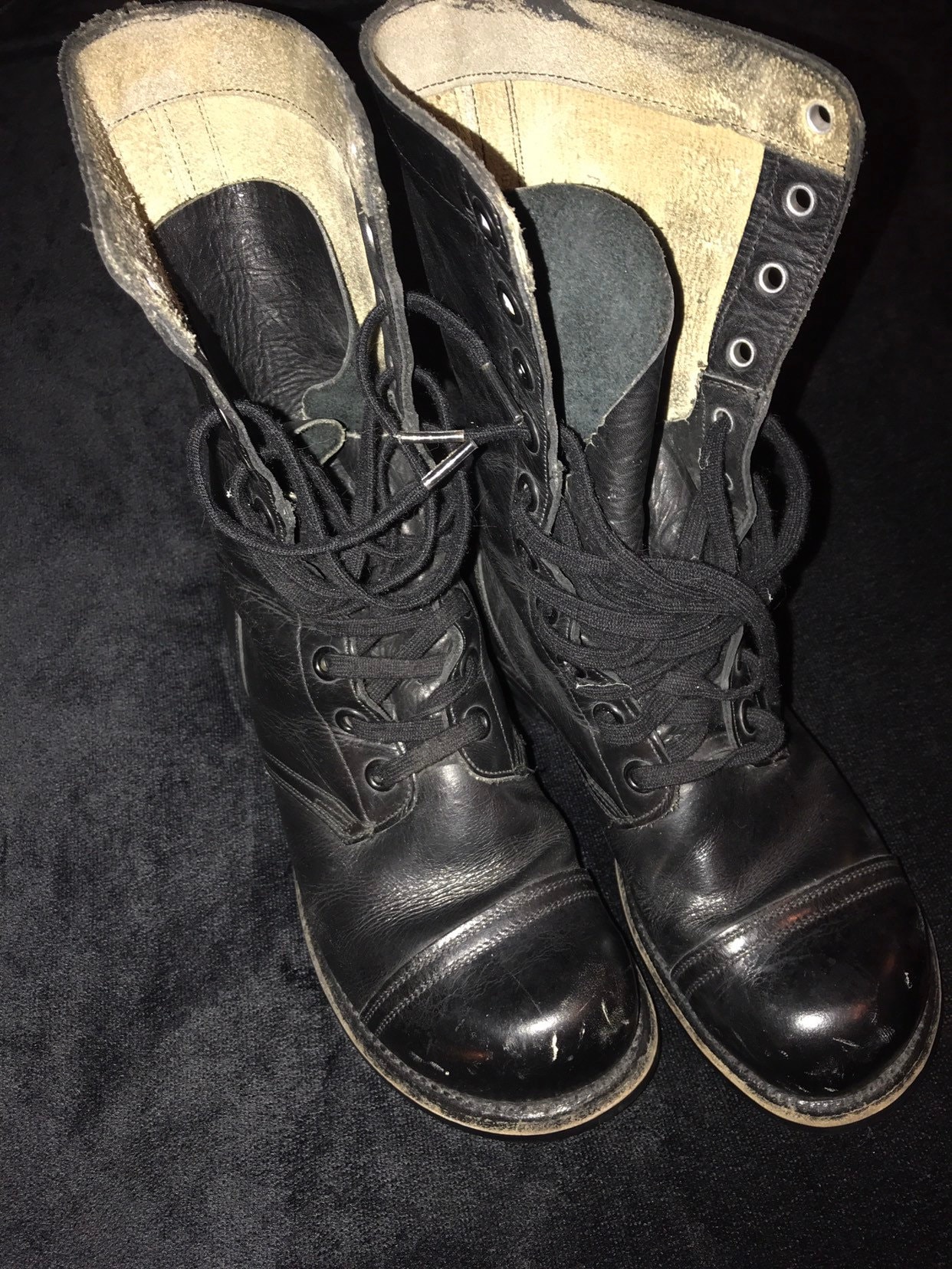 Black Army Combat Boots