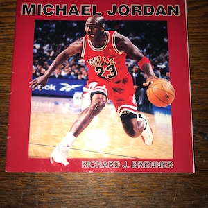Vintage 1998  Michael Jordan Book, Fact Filled Kid’s Book, “Book Fair”