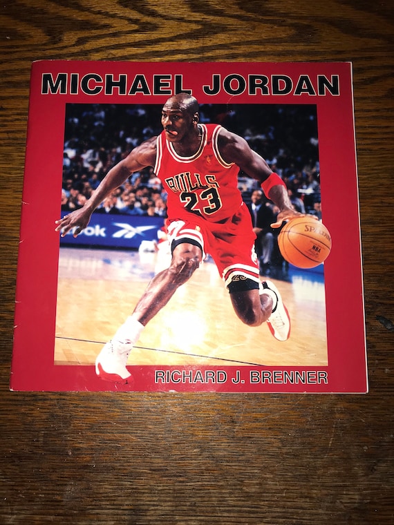 Vintage 1998  Michael Jordan Book. Michael Jordan Fact Filled Kid’s Book