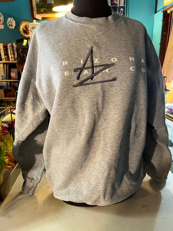 Vintage 90’s Gray Arizona Jeans Sweatshirt. Gray E