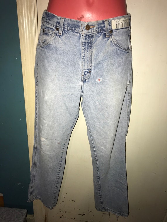 Vintage Distressed Dickies Jeans. Dickies Thrashed