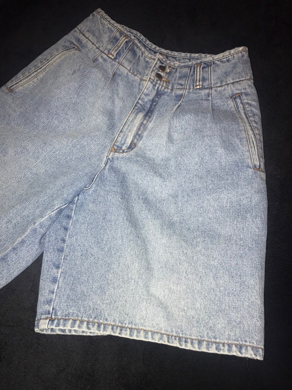 Vintage Union Bay Jean Shorts. 1980's Union Bay H… - image 3