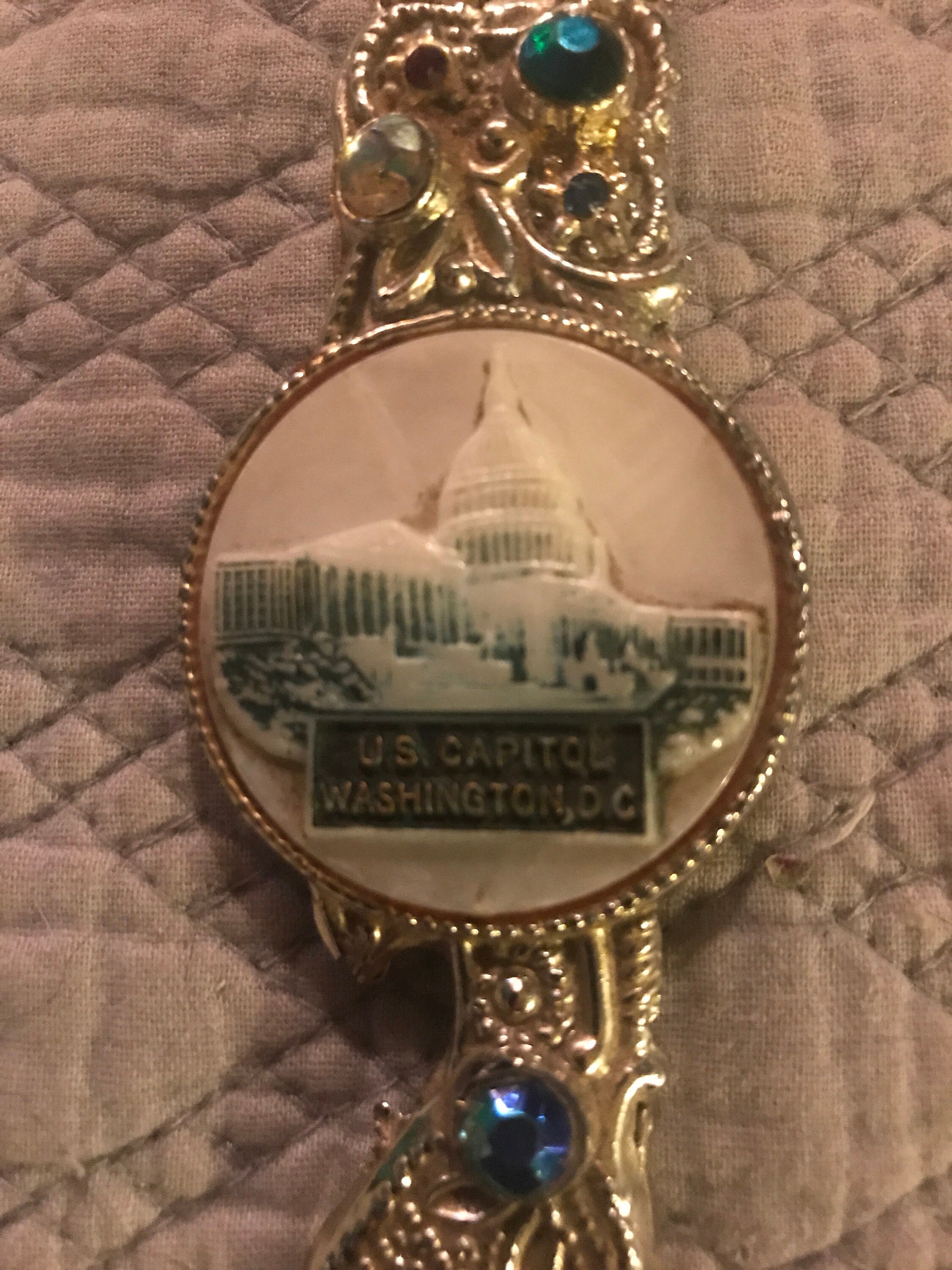 Vintage Washington DC Bottle Opener. Beautiful Washington DC Souvenir