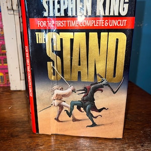 1990 The Stand, Hardback, Complete and Uncut By Stephen King, Apolyptic