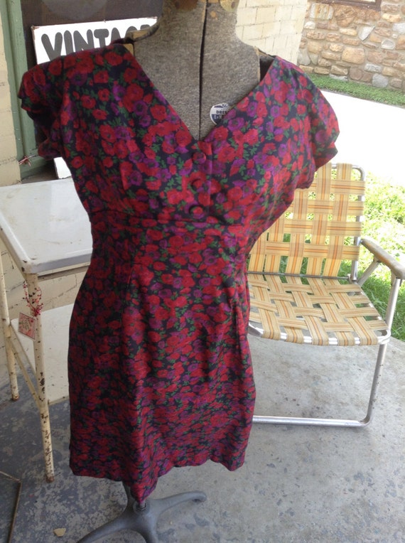 Vintage Dress. Dress with Jacket. Fifties Dress. … - image 1