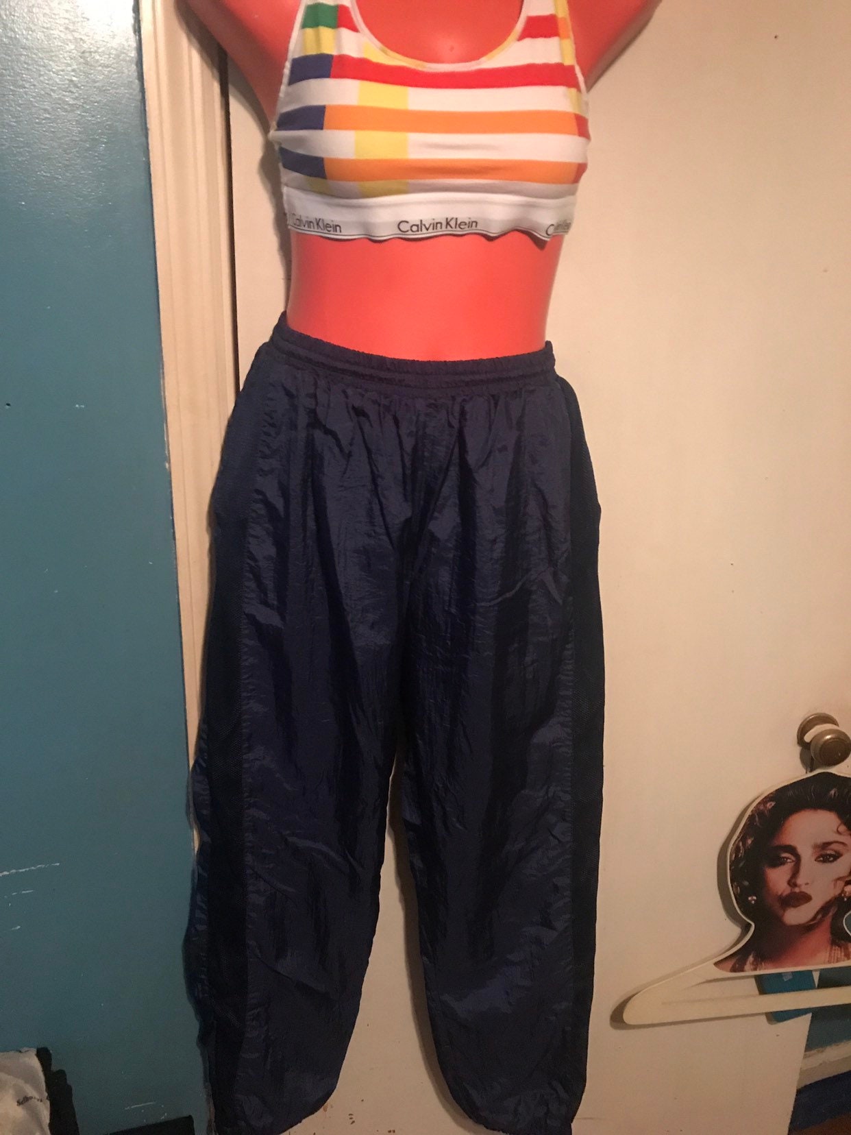 tapered windbreaker pants