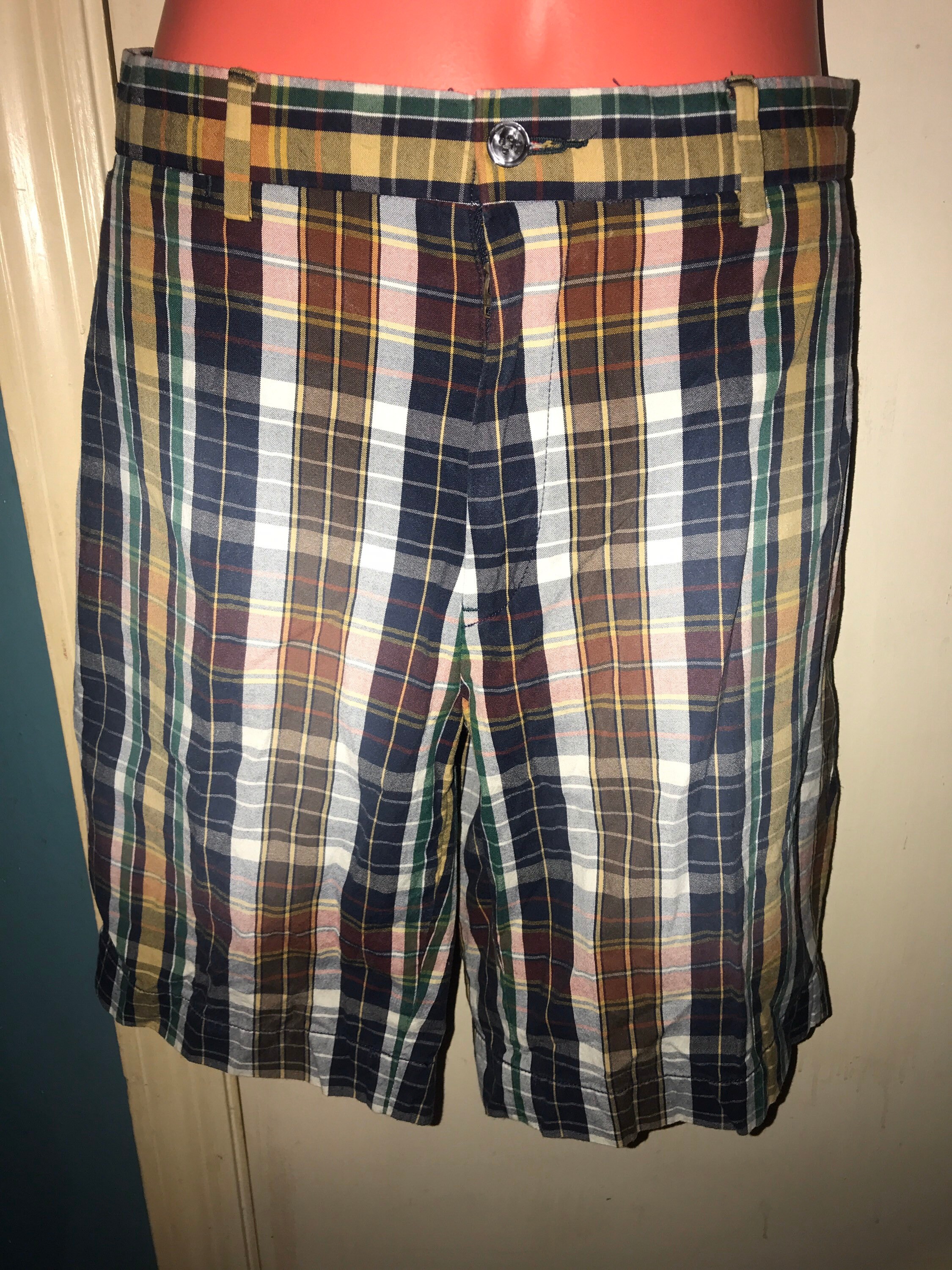 Vintage Ralph Lauren Plaid Shorts. India Madras Plaid Ralph Lauren ...