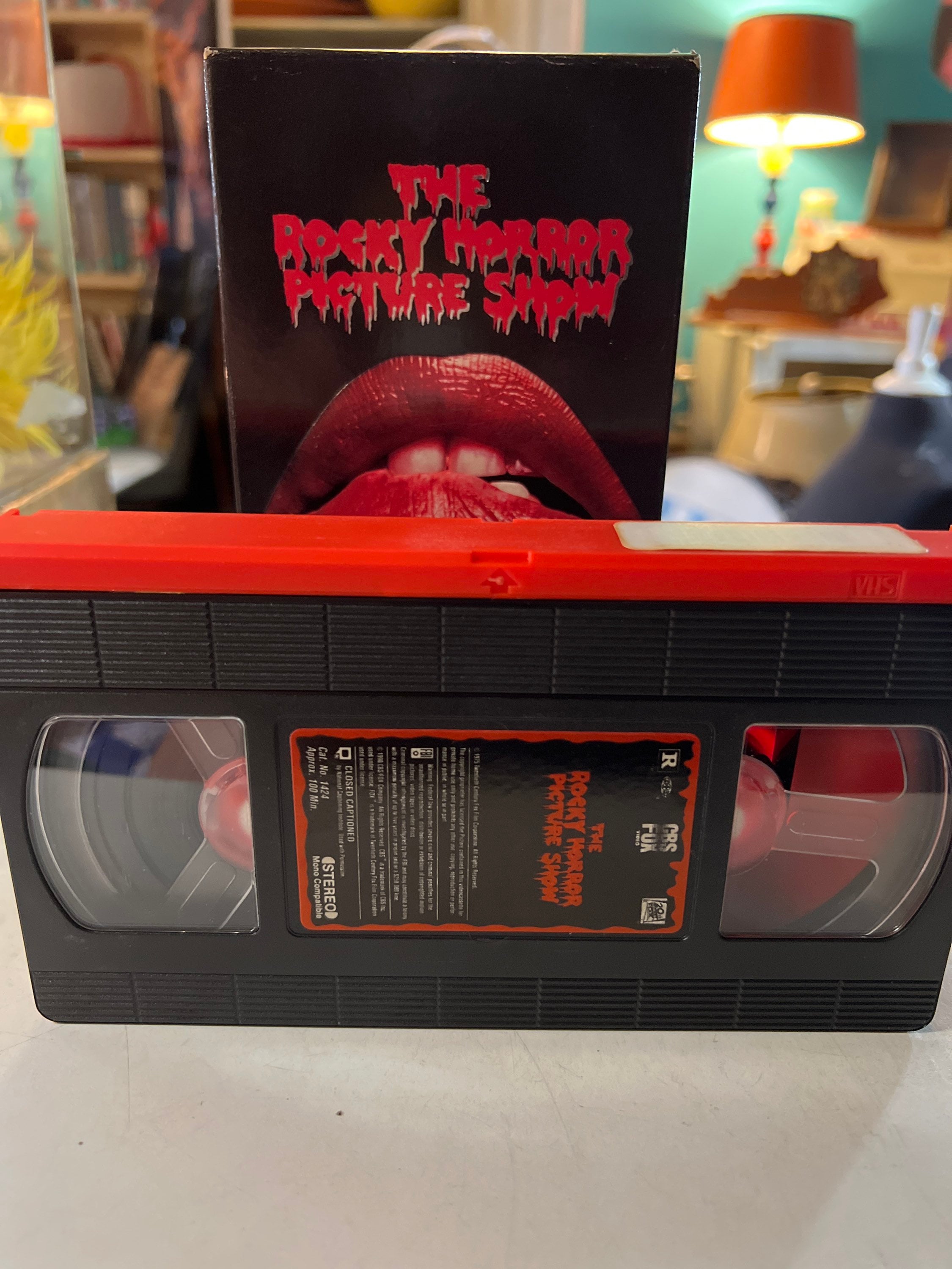 Vintage Rocky Horror Picture Show VHS Tape. Vintage Video Movie Tape