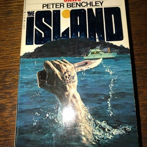 1980 The Island By Peter Benchley, Book From The Author of Jaws