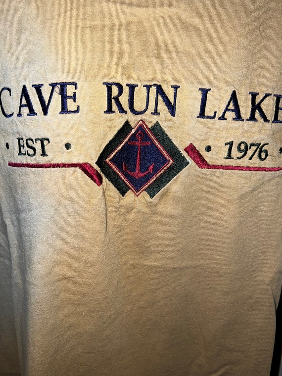 Vintage Kentucky Cave Run Lake T-shirt, Size Large