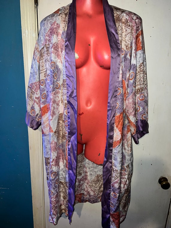 Vintage 1970’s Silk Kimono/Robe. Vintage Bob Macki