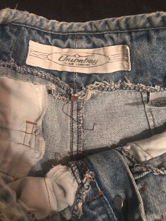 Vintage Union Bay Jean Shorts. 1980's Union Bay H… - image 5