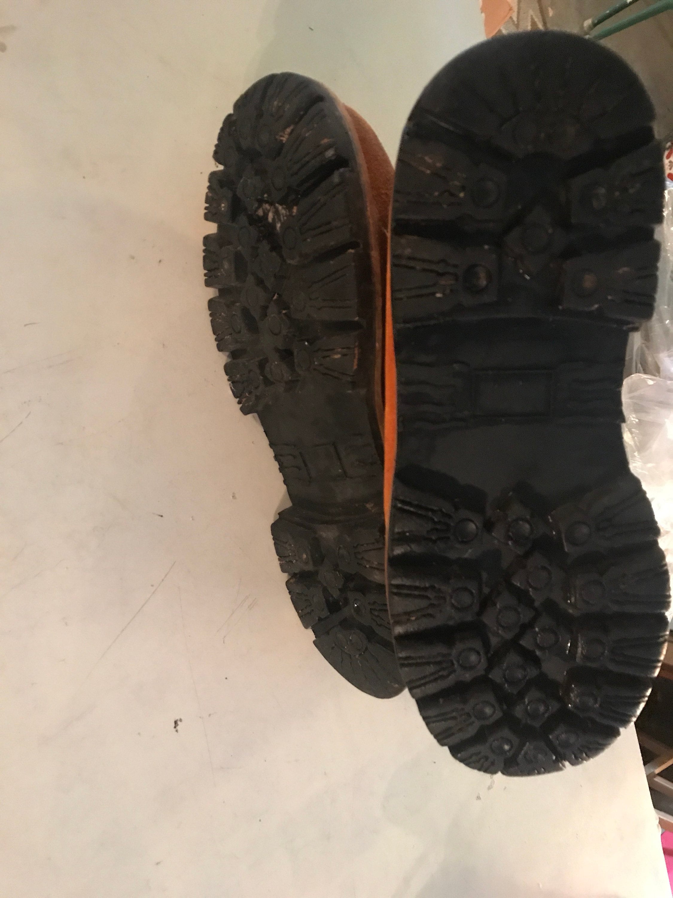 Vintage Suede Brown Hiking Boots. Vintage Hiking Boots. Size 6.5 Hiking