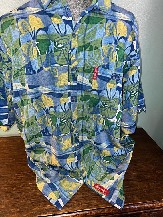 Vintage Ecko Unltd. Hawaiian Shirt Size Extra Large