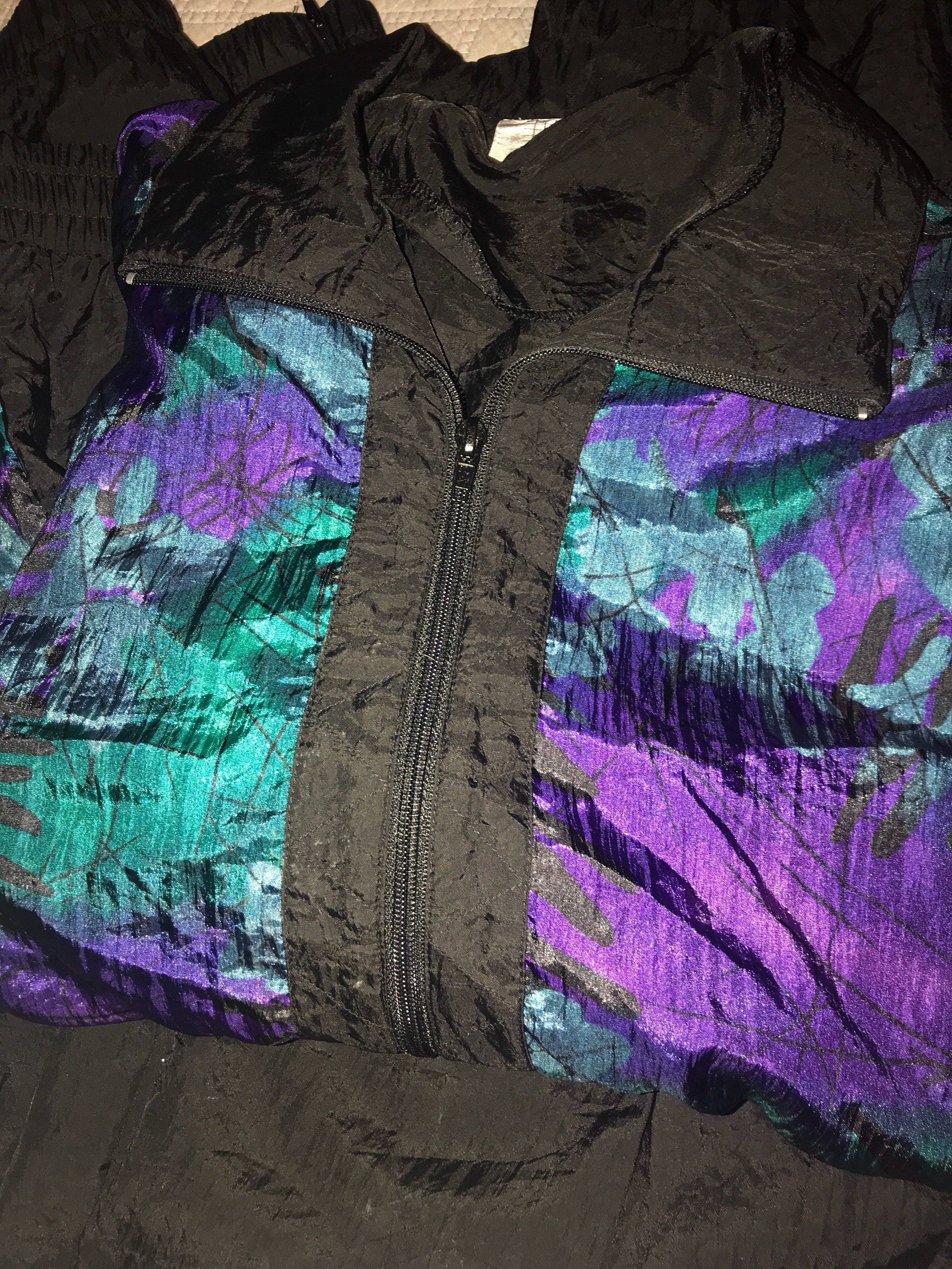80s windbreaker tracksuit