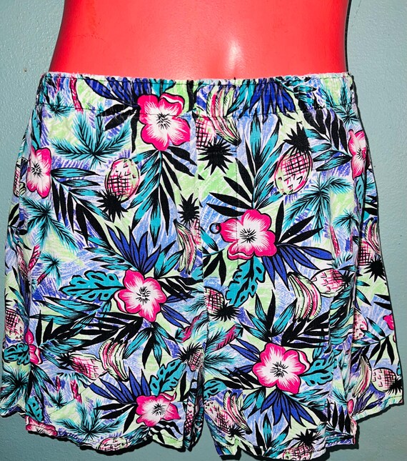 Vintage 1980’s Tropical Boxer Shorts, Men’s Vintage Underwear