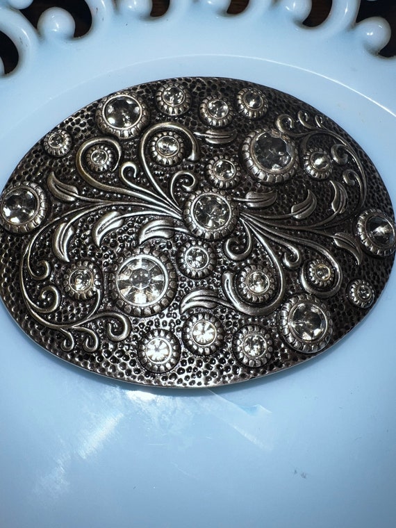 Vintage Women’s Belt Buckle. Large Belt Buckle Wi… - image 2