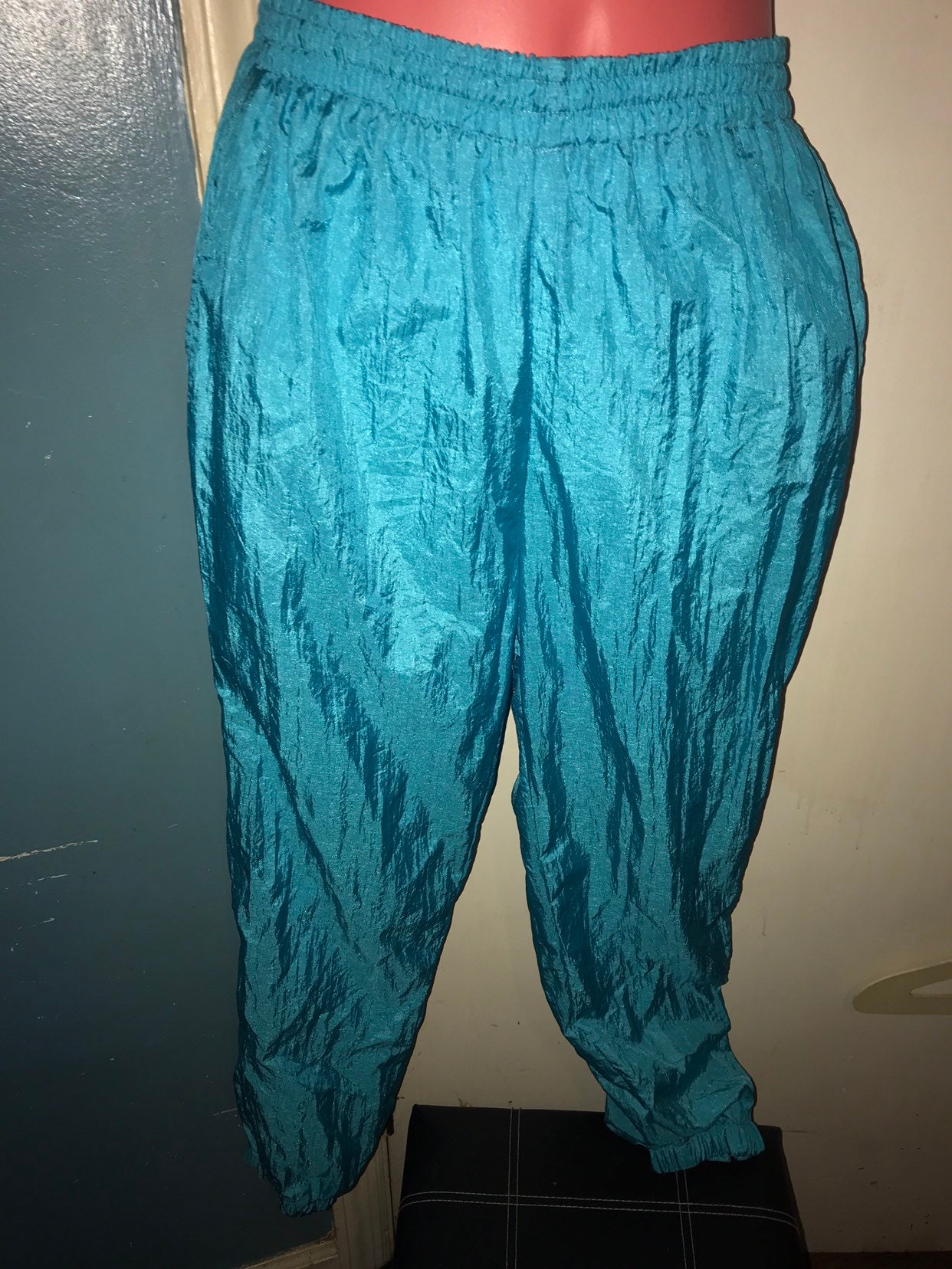 tapered windbreaker pants