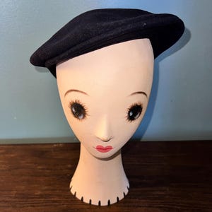 Vintage 1960’s Blue Kangol Cap, All Wool Flat Cap
