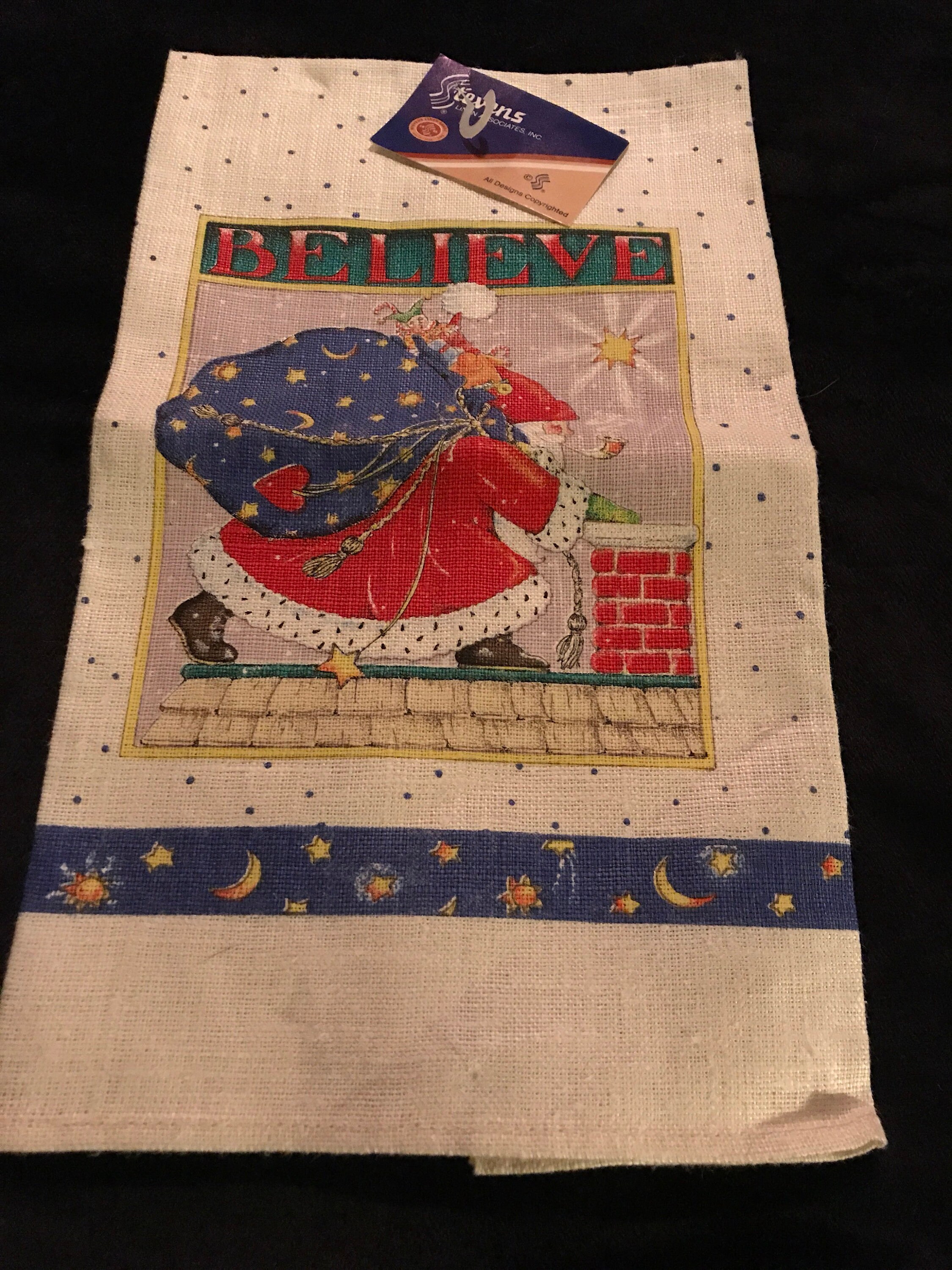 Vintage Christmas Linen. Christmas Linen. New Vintage Christmas Linen