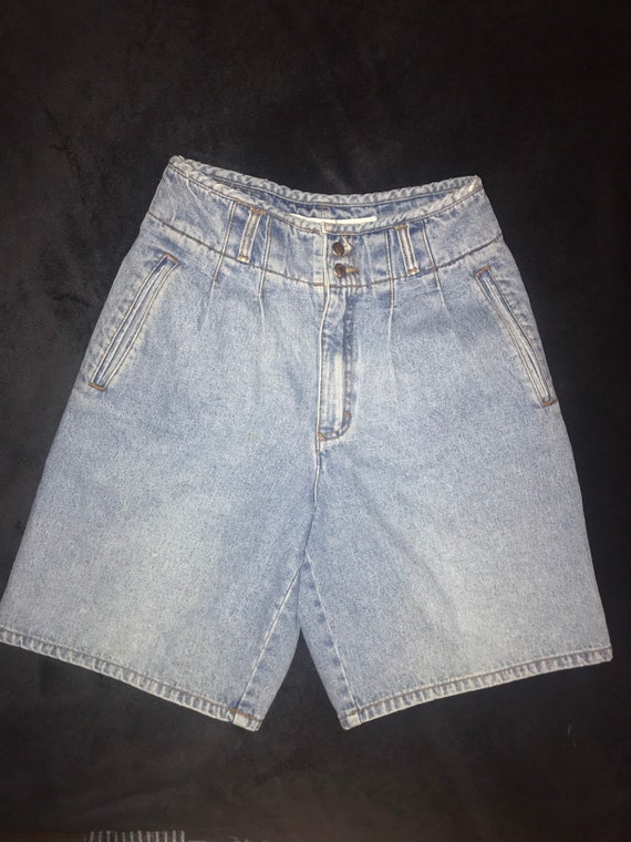 Vintage Union Bay Jean Shorts. 1980's Union Bay H… - image 1