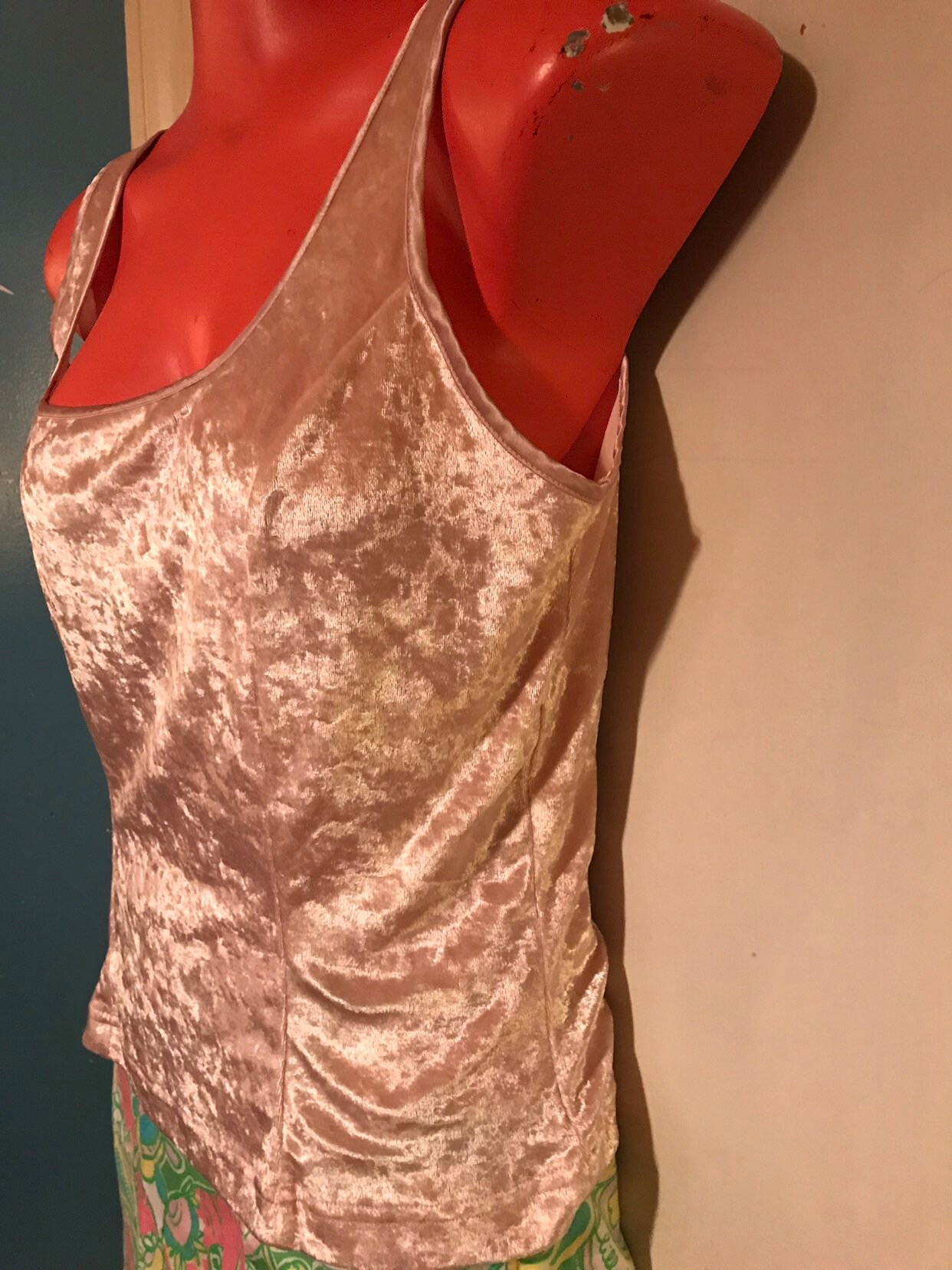Vintage Victorias Secret Pink Velour Camisole. Light Pink ...