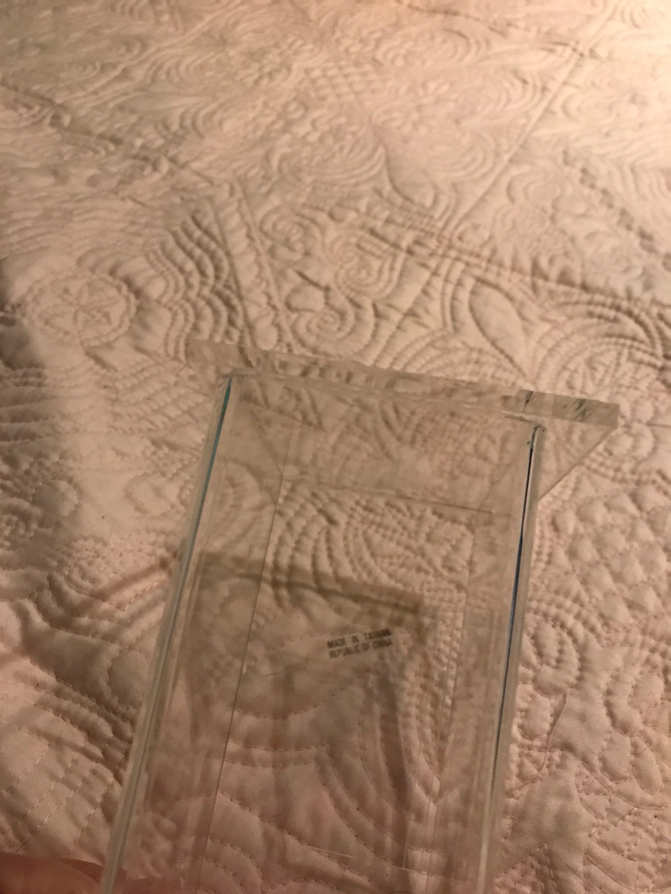 Vintage Lucite Recipe Box. Lucite Box. Lucite Recipe Organizer. Recipe