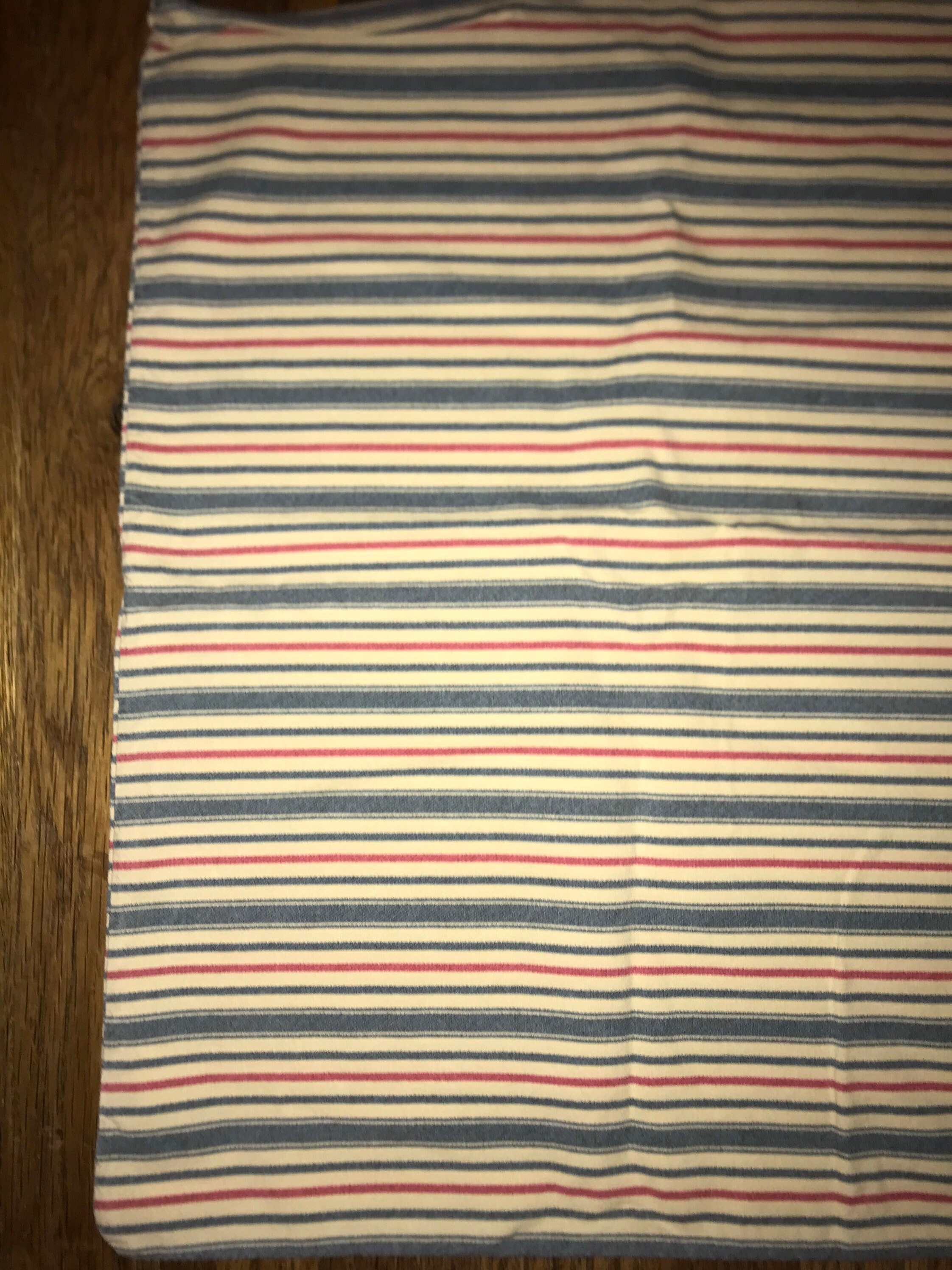 Vintage Ralph Lauren Standard Size Pillowcase Set. Distressed Ralph