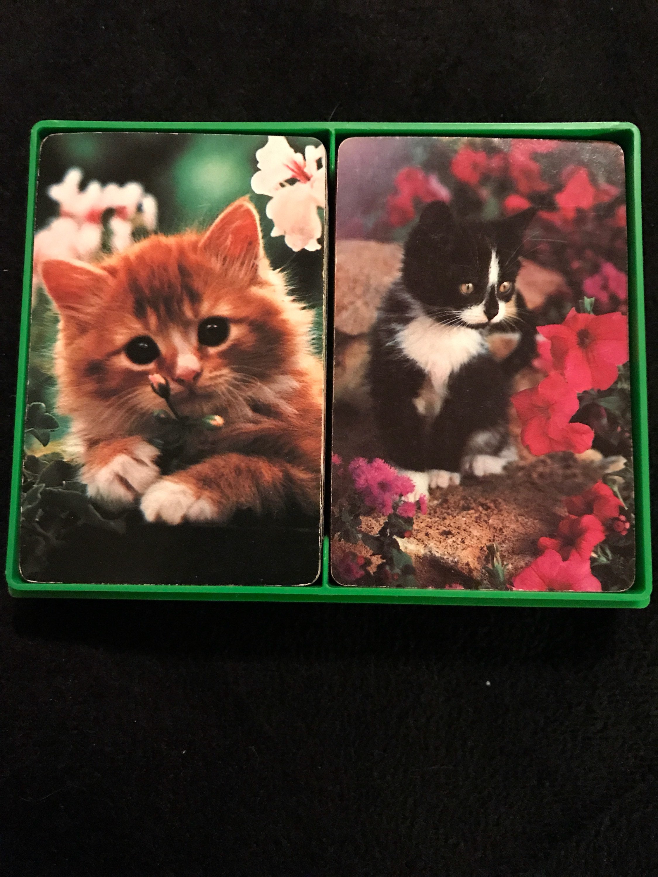 Vintage Playing Cards. Hallmark Kitten Playing Cards. Playing Cards